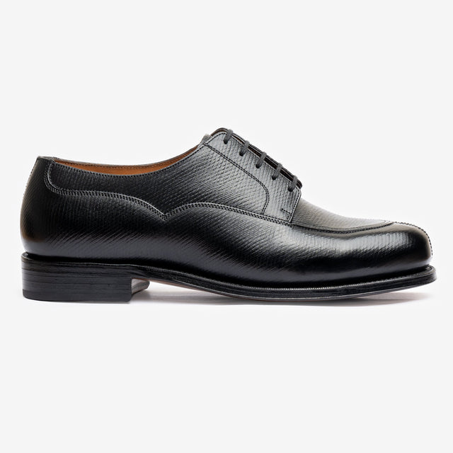 Dimple Derby - Black Reindeer Calf - Mag Last