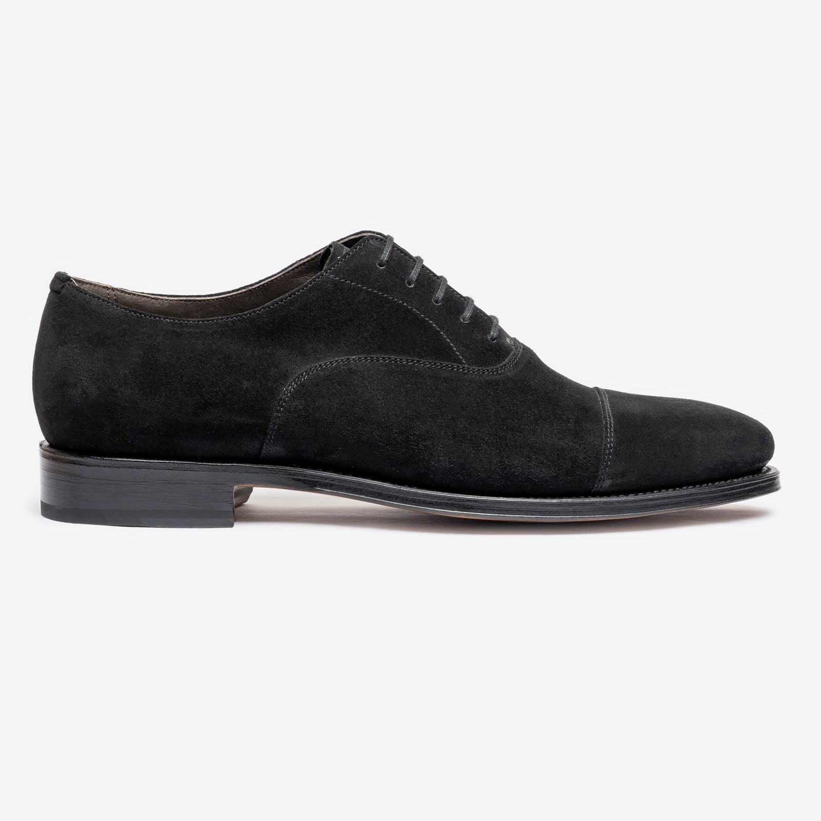 Straight Tip Oxford Suede Zip Last