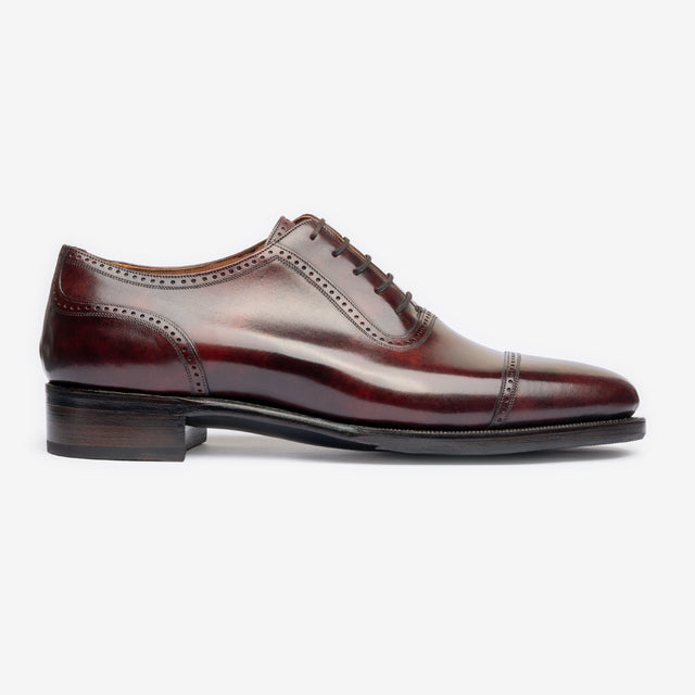 Austere Adelaide - Burgundy Museum Calf - Chip Last - Founders 25