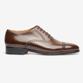 Semi Brogue Oxford - Brown - Blake Line