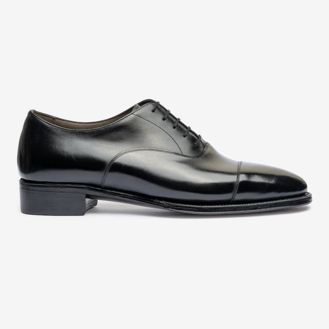 Straight Tip Oxford - Black - Chip Last - Founders 25