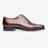 Straight Tip Oxford - Brown Museum Calf - Chip Last
