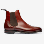 Chelsea Boot - Burgundy - Yama Last