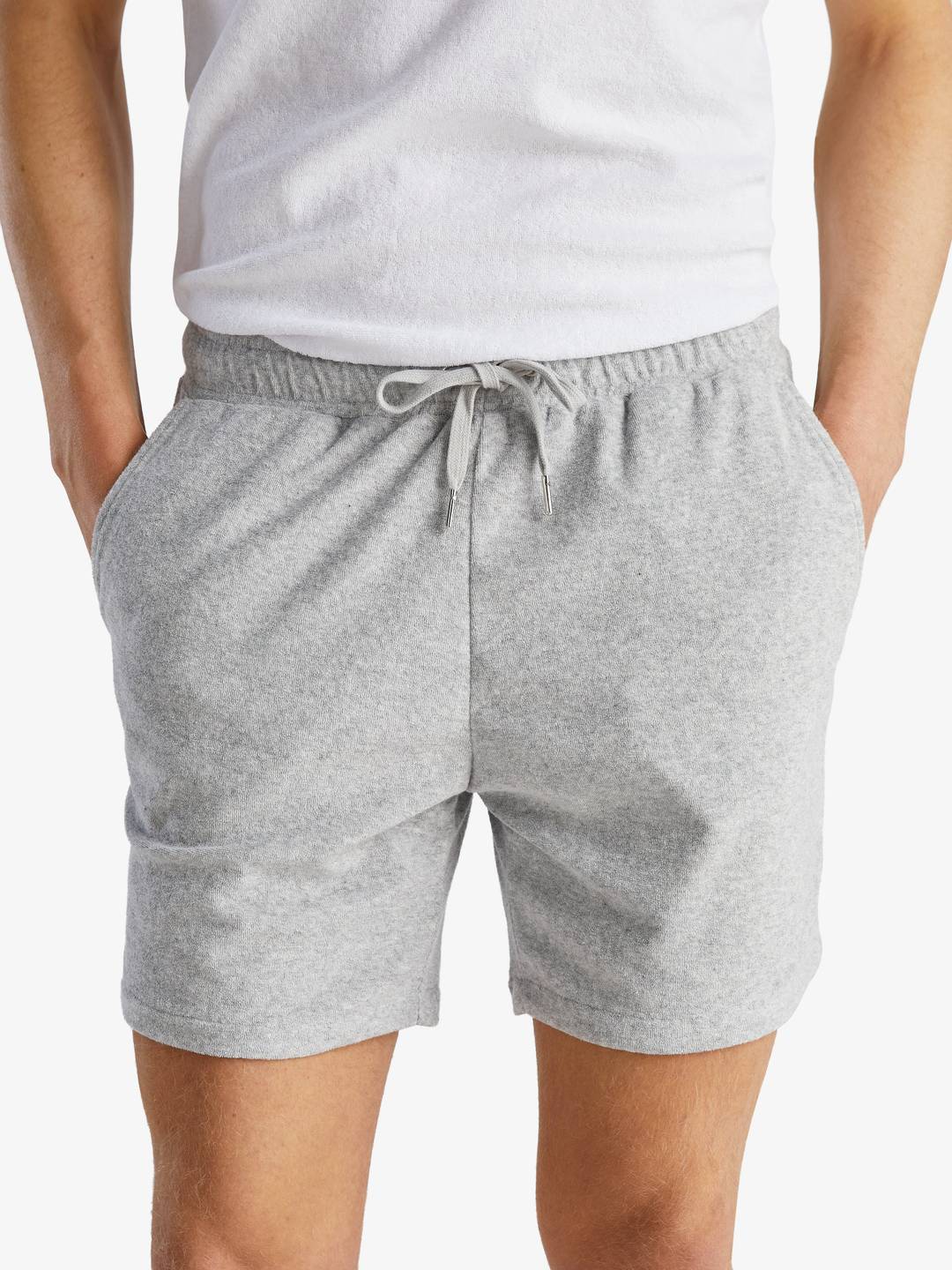 Grey Terry Shorts