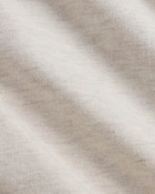 The Essential Organic Long-Sleeve Tee | Heathered Oat