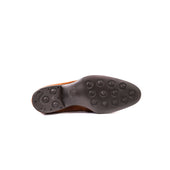 Chukka Boots In Auborn Hunting Suede Calf Leather