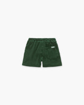 Green Terry Shorts