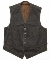 Belafonte Ragtime Clothing Slub Yarn Service Vest 29 2 Doromole