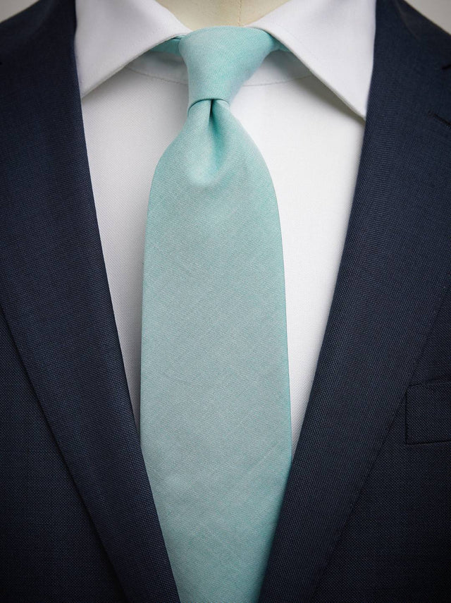 Mint Green Tie Cotton