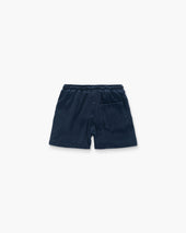 Navy Terry Shorts