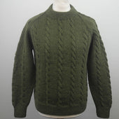 18A Crew Neck Sweater - 100% Pure New Wool
