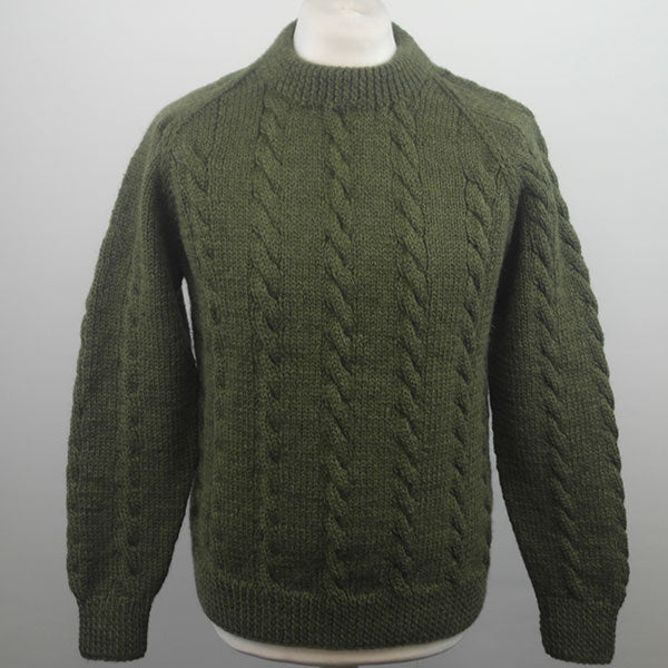 18A Crew Neck Sweater - 100% Pure New Wool