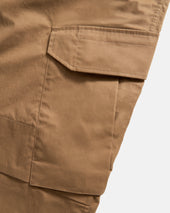 RICHMOND RAF EASY CARGO PANT - SUNBLEACHED BRITISH KHAKI WASHED WAX COTTON