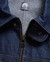 SIELLO UTILITY JACKET - 13 oz. RAW DENIM