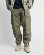 TAC UTILITY CARGO PANT - SAGE OLIVE / KHAKI DOUBLE-DYE COTTON/NYLON RIPSTOP