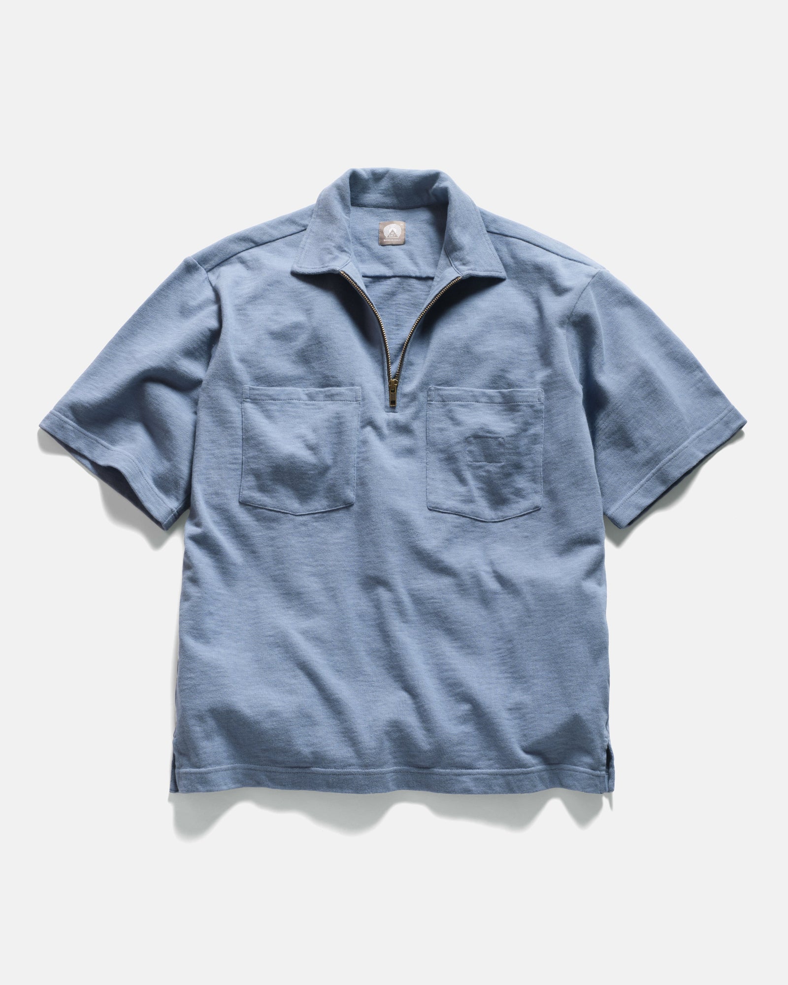 Ss Hollow Polo Rinsed Royal 9 2 Oz Slub Cotton Jersey