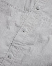 Ls Easy Work Shirt Fog Gray Featherweight Micro Ripstop Nylon