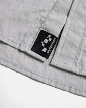 Ls Easy Work Shirt Fog Gray Featherweight Micro Ripstop Nylon