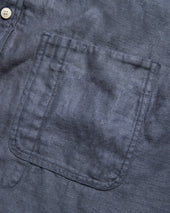 Durette Utility Shirt Turbulence Slate Linen Twill