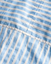 Dormire Pyjama Shirt Ecru Washed Hand Blockprinted Suvin Cotton
