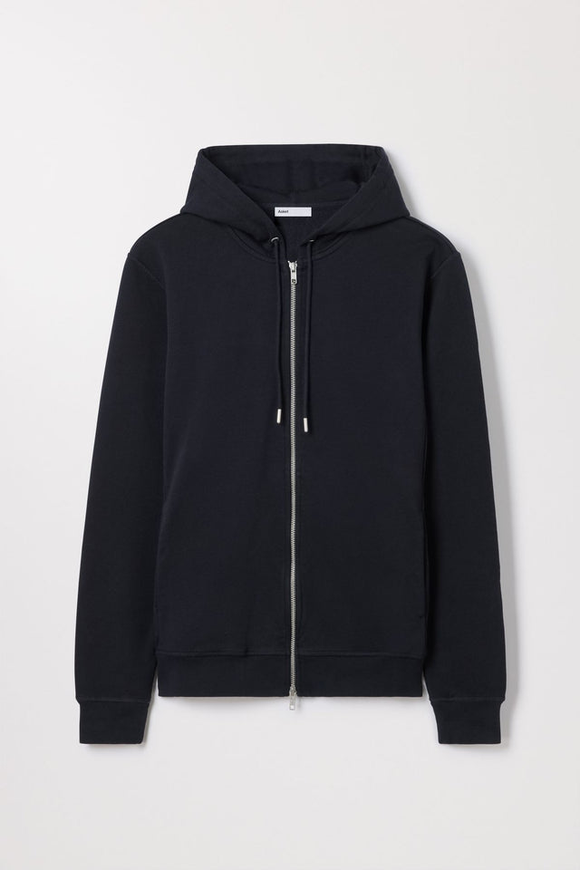Zip Hoodie Organic Cotton Loopback Asket