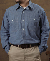 Blue Chambray Work Shirt