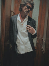 Pablo Blazer In Textured Silk Blend