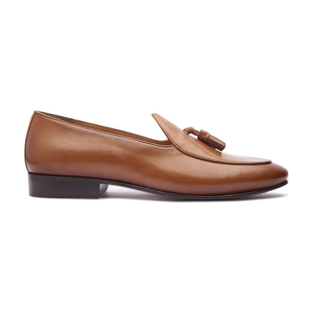 René, Tassel Loafer - Tan | Blake Stitched | Classics Collection