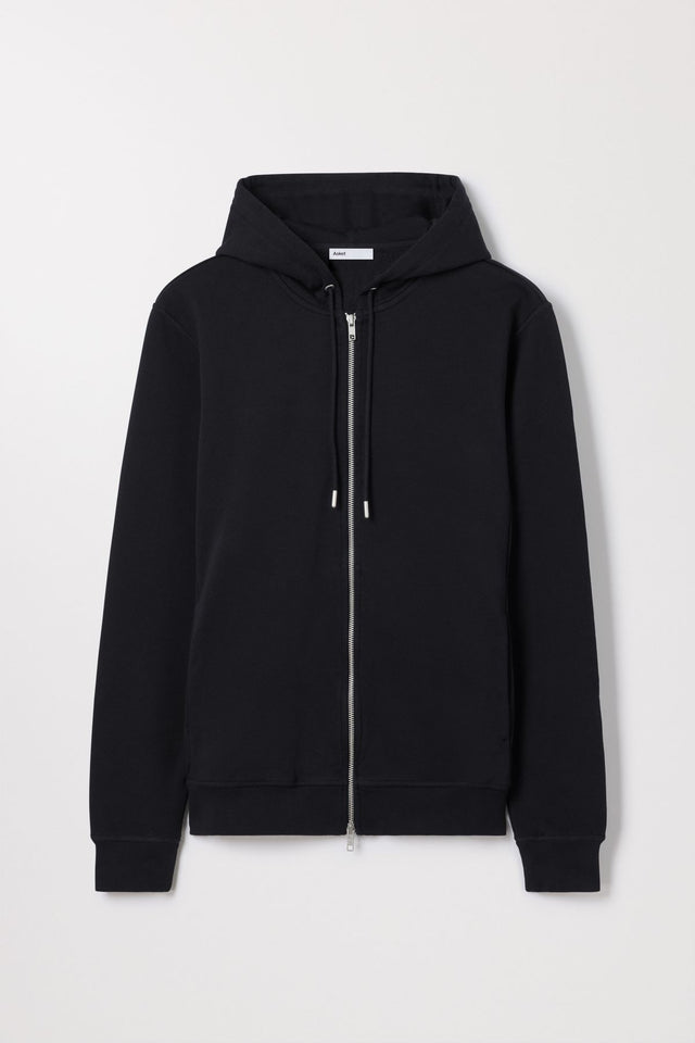 Zip Hoodie Organic Cotton Loopback Asket