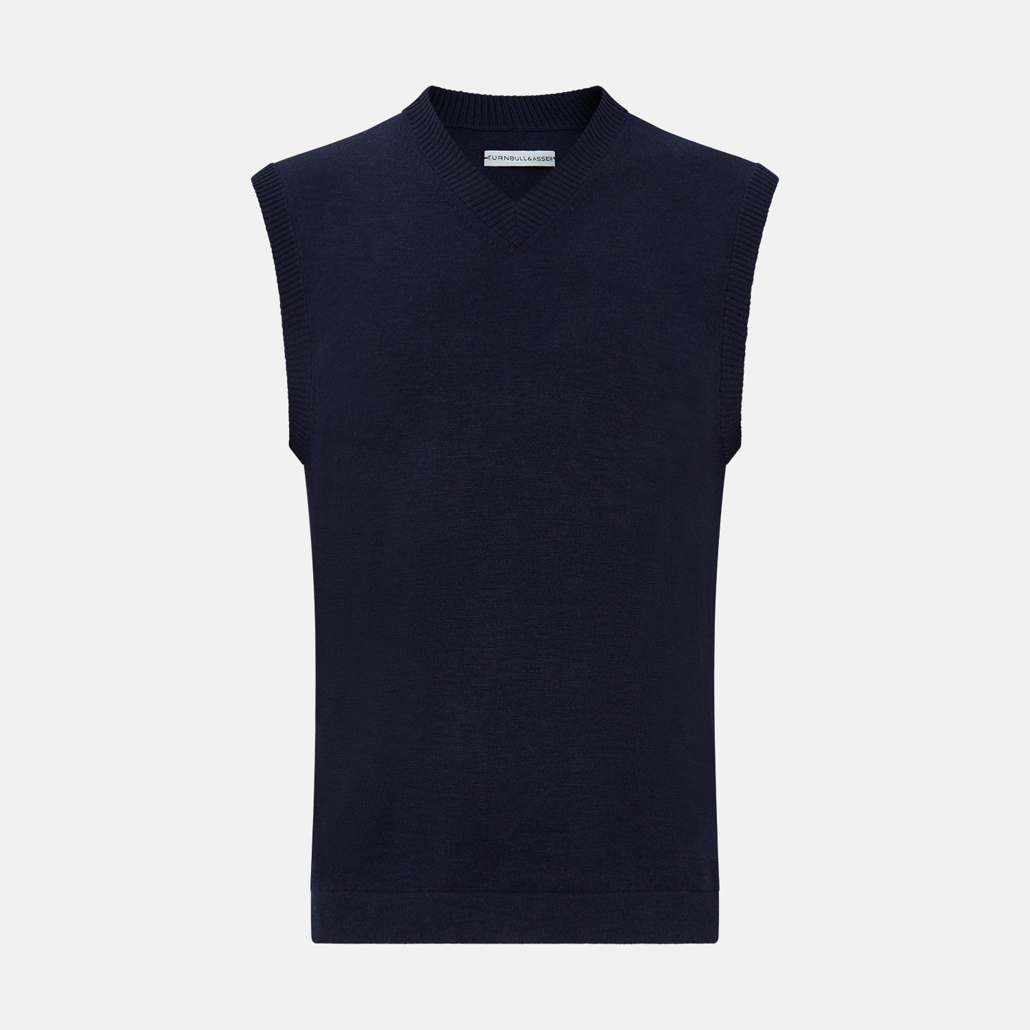 Fine Merino V Neck Vest