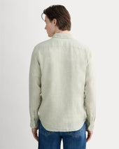 The Classic Shirt in Linen | Elm Gingham