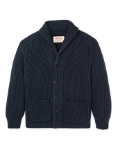 Fisherman Rib Cotton Cardigan