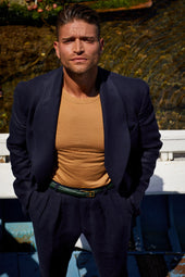 David Blazer In Linen