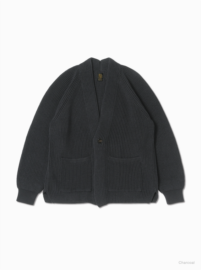 Men SIGNATURE ONE BUTTON CARDIGAN - BATONER｜ONLINE STORE