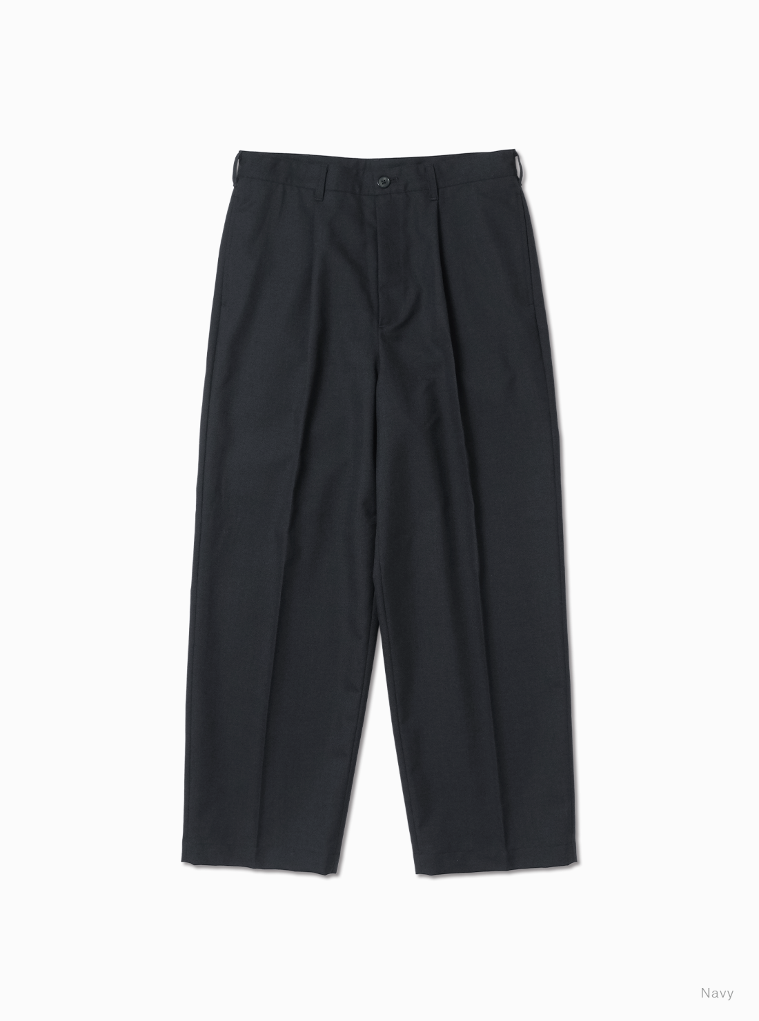Men Summer Wool One Tuck Trousers Batoner Online Store