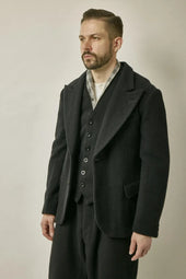 Belafonte Ragtime Clothing Peaked Lapel Jacket Worn Yarn 29 11