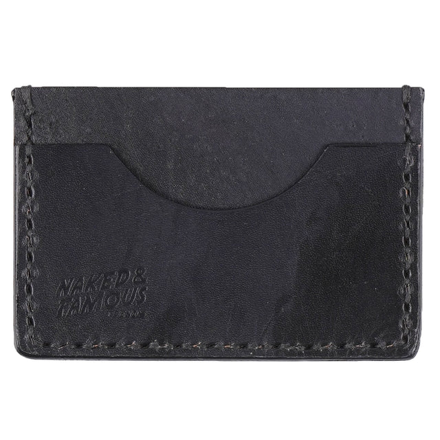 Card Case - Bovine Leather - Black