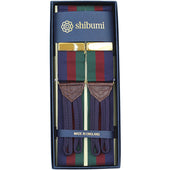 Barathea Braces - Navy / Burgundy / Forest Green