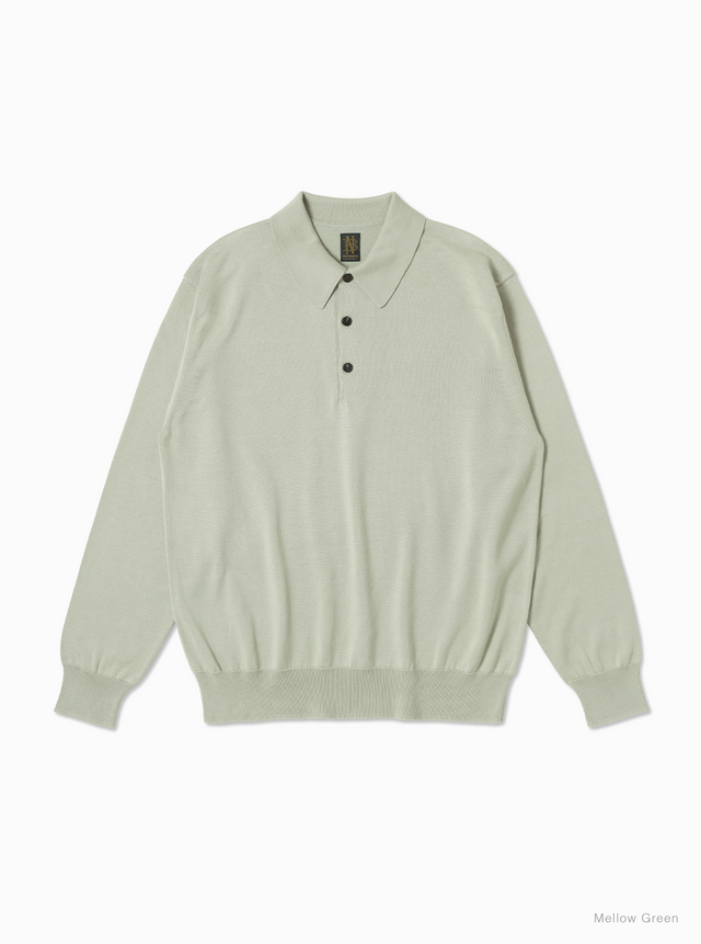 Men CARIBBEAN SEAISLAND COTTON POLO - BATONER｜ONLINE STORE