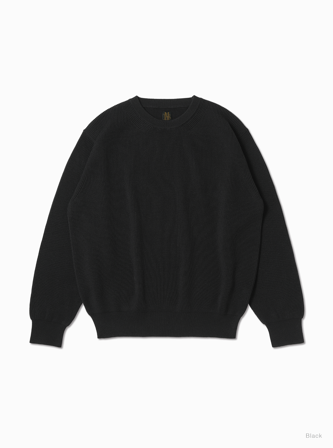 Men High Twist Cash Cotton Rib Crew Neck Batoner Online Store