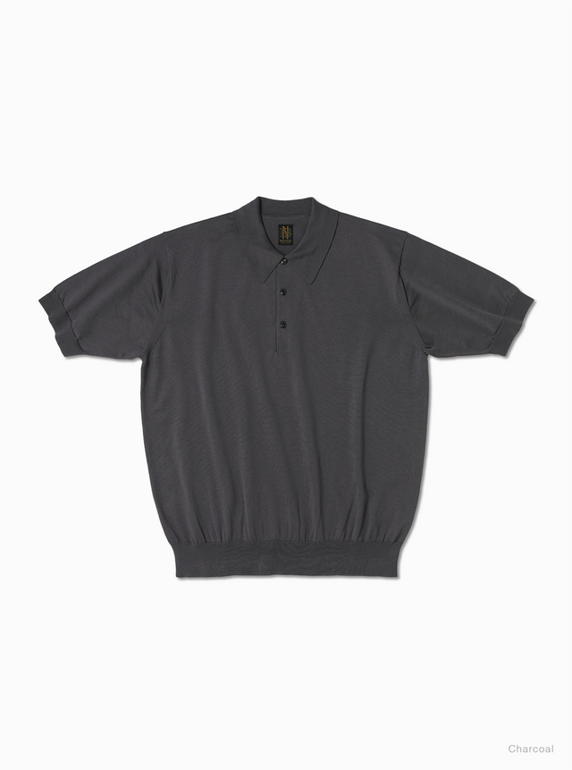 Men CARIBBEAN SEAISLAND COTTON POLO SHORT SLEEVE - BATONER｜ONLINE STORE