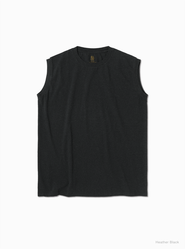 Men MERIYASU NO SLEEVE T-SHIRT LIGHT (PACK) - BATONER｜ONLINE STORE