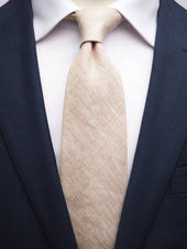 Light Beige Tie Linen