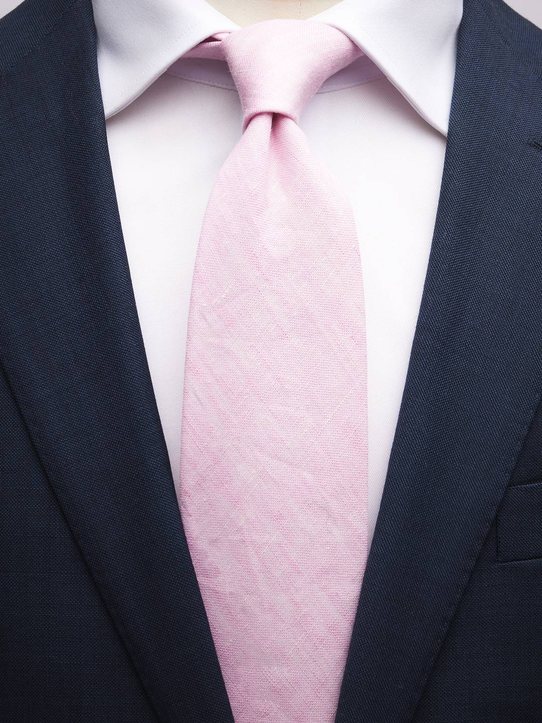 Light Grey Tie Linen