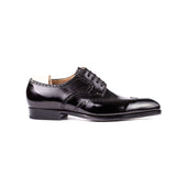 Long Wingtip Full Brogue Derby