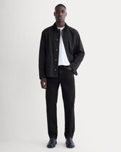 The Organic Cotton Straight-Leg Jean | Black