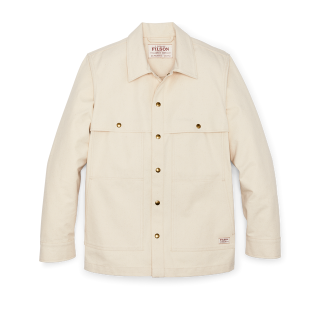 Dry Tin Cloth Forester Jac-shirt - Natural Seed