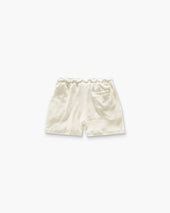 White Terry Shorts