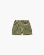Khaki Terry Shorts