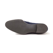 Butterfly Loafer With Short Apron In Suede